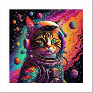 Catstronaut Posters and Art